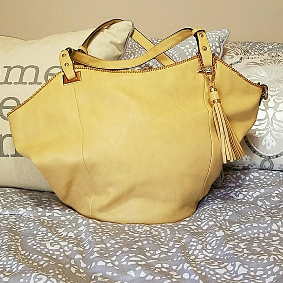 Tan oversized handbag - Picture 1 of 2