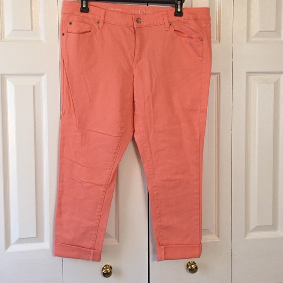 Merona Ankle Skinny Coral Jeans