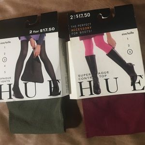 Two pairs of tights