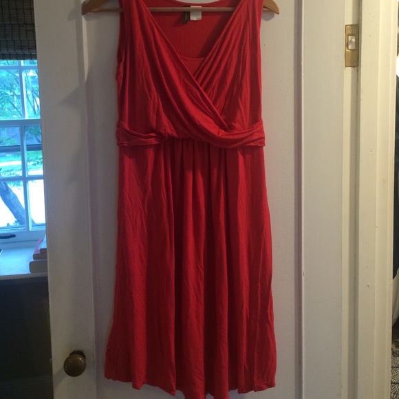 Nursing / maternity summer dress. Pink.
