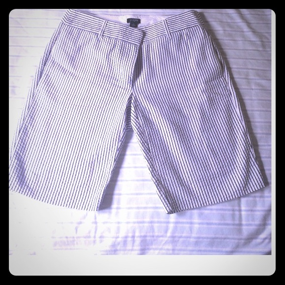 J. Crew Seersucker CityFit Chinos