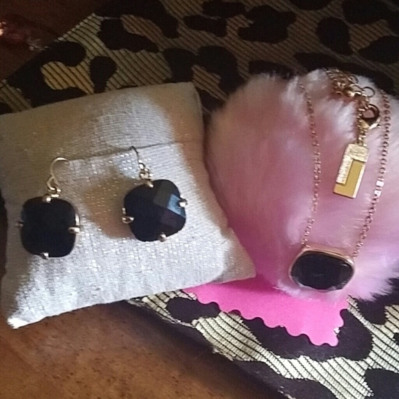 The Limited Necklace and earrings