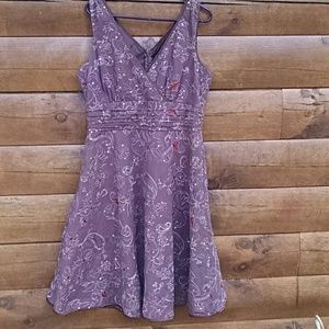 Size 16 Brown Sleeveless Dress