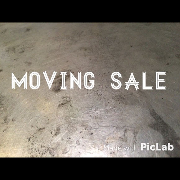 Moving Sale! Everything goes!