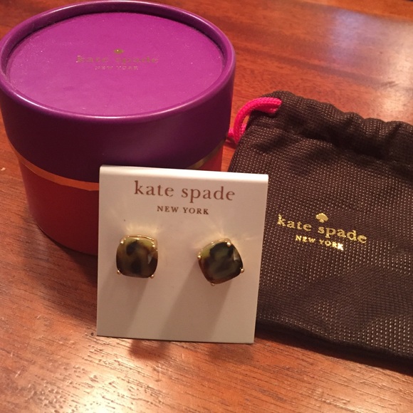 Kate Spade Tortoise Shell Earrings
