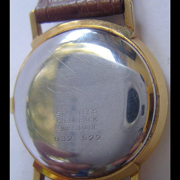 Handsome Vintage 90s Glycine Mens Dress Watch - Picture 4 of 4