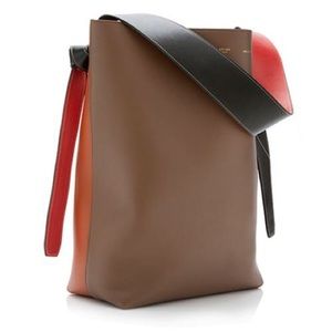 BRAND NEW! Celine. Oversized Twisted Camel/Brick.