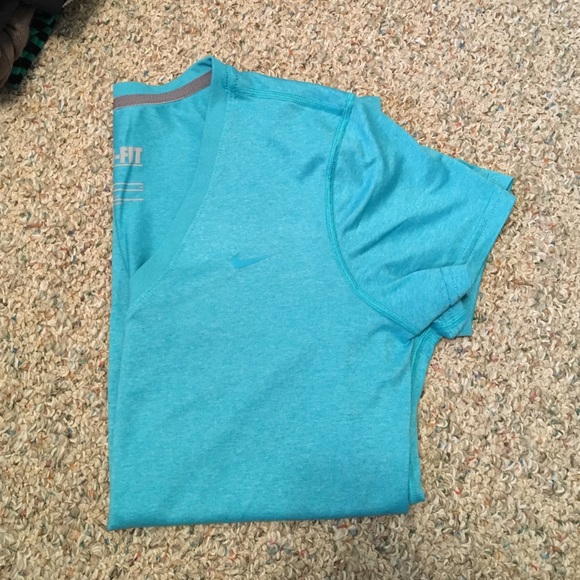 Nike Blue Dri-fit short sleeve