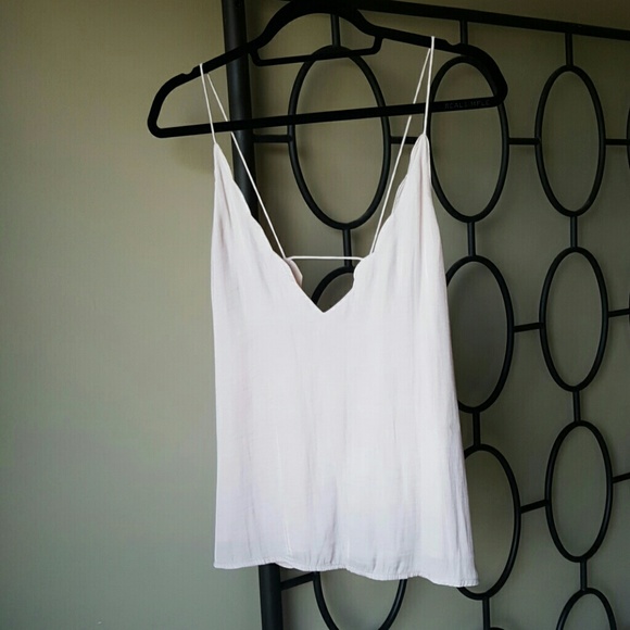 Kimchi Blue blush scallop cami