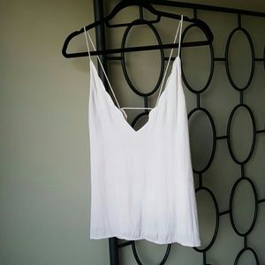 Kimchi Blue blush scallop cami