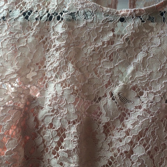 Gorgeous pop over blush pink dress. Never worn. - Picture 3 of 4