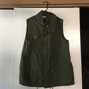 Nordstrom Army Green Utility Vest