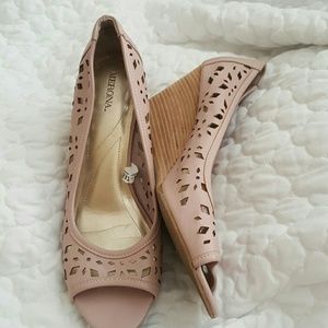 Pale Pink Merona Wedges