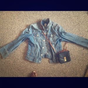 Gap Jean jacket and purse