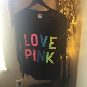 PINK long sleeve Lightweight shirt