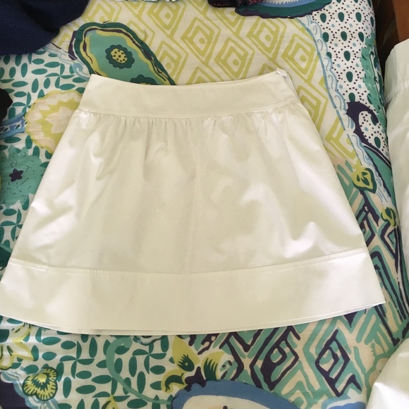 White skirt