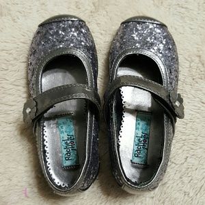 Sequin mary janes