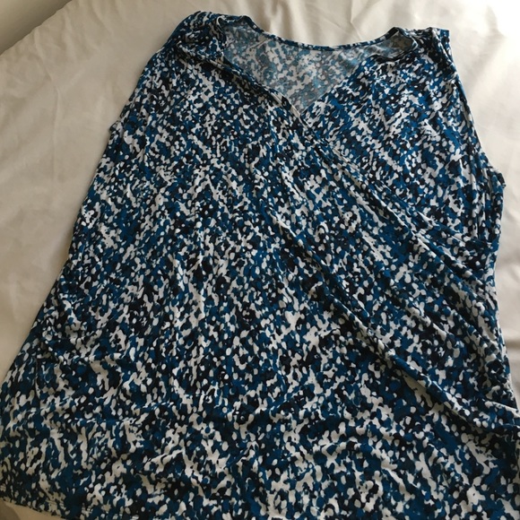 Faux wrap top