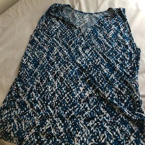 Faux wrap top