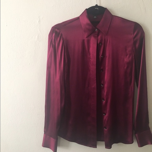Silk button down - Picture 1 of 2