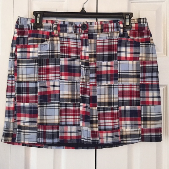 Ann Taylor Loft patchwork skirt