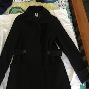 Black winter coat