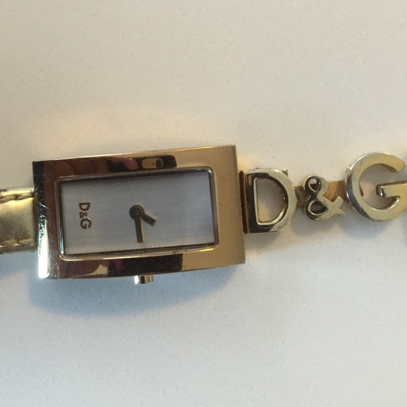 Dolce & Gabanna Gold Watch.