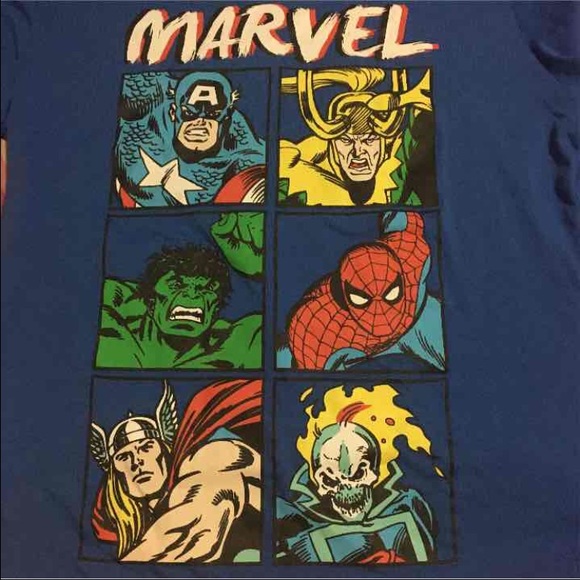Blue Marvel Shirt