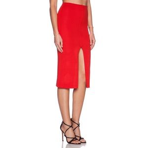 ✨HP✨ Alice + Olivia Spiga front slit pencil skirt