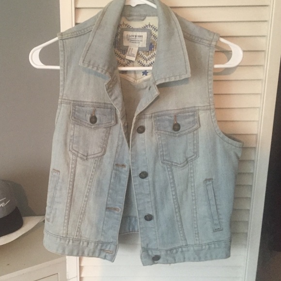 Denim vest