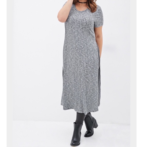 F21 High-Slit T Dress