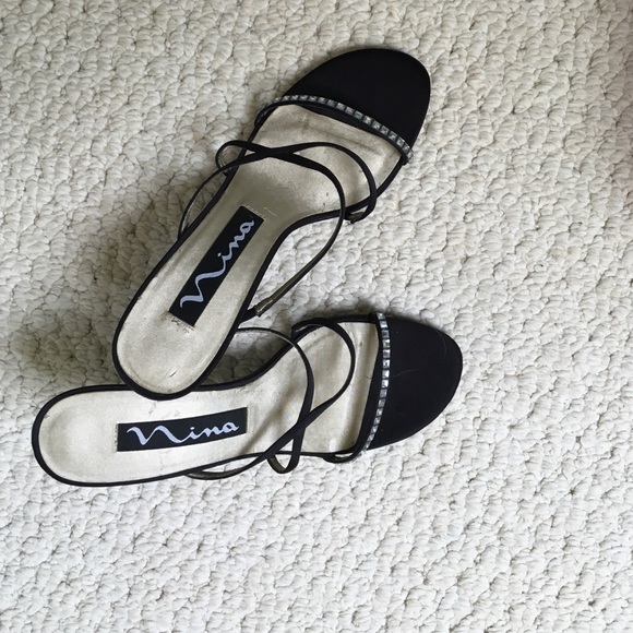 Nina evening shoes. Never worn.