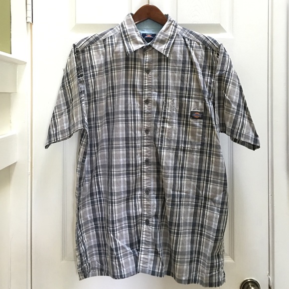 Gray Short Sleeves Shirt