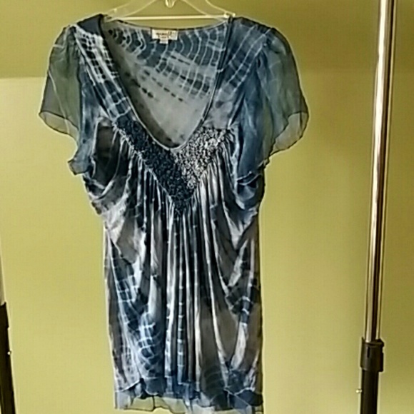Beautiful blue summer top