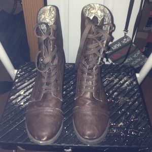 Brown boots
