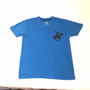 Men's Royal Blue Beverly Hills Polo Club Tee