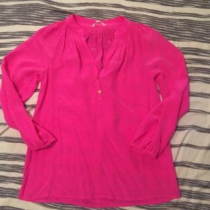 Lilly Pulitzer magenta Elsa- size xs
