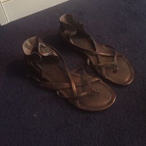 Brown sandals