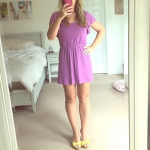 Banana Republic purple dress