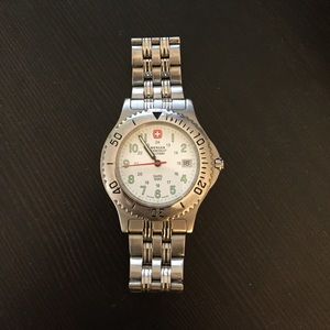Stainless steel men's watch