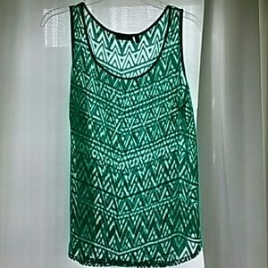 Sheer tank top perfect for date night