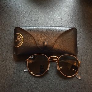 Gold Green Classic G-15 Ray-Ban Sunglasses