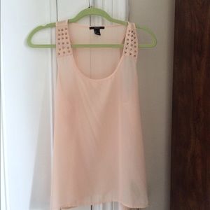 Forever21 blush pink tank