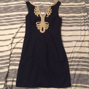 Lilly Pulitzer navy dress