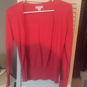 Hot pink cardigan