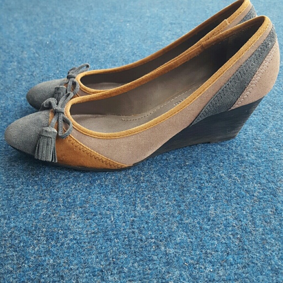 Suede shoes