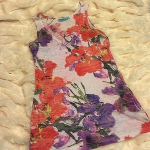 Floral print tank top