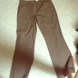 Express brown editor pant