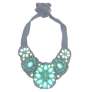 Stella and Dot Turquoise Bib Necklace