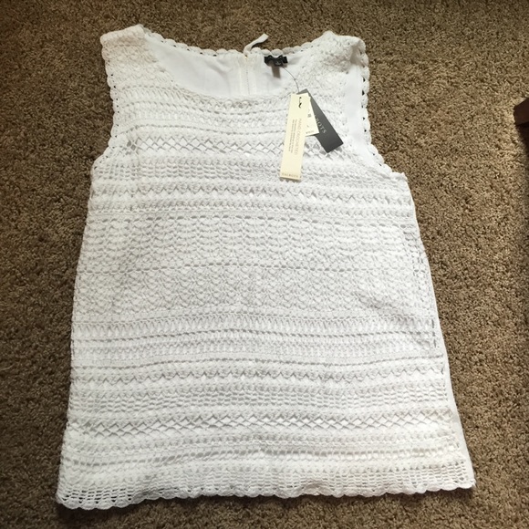 Talbots Crochet Tank